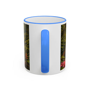 Accent Rim & Handle Mug — UFO & Tiger