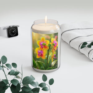 Fiesta Orchid Floral Soy Candle — 13.75oz Scented Jar