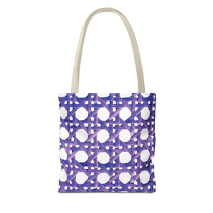 Beach Chair Wicker/Amethyst Tote Bag - 3 Sizes