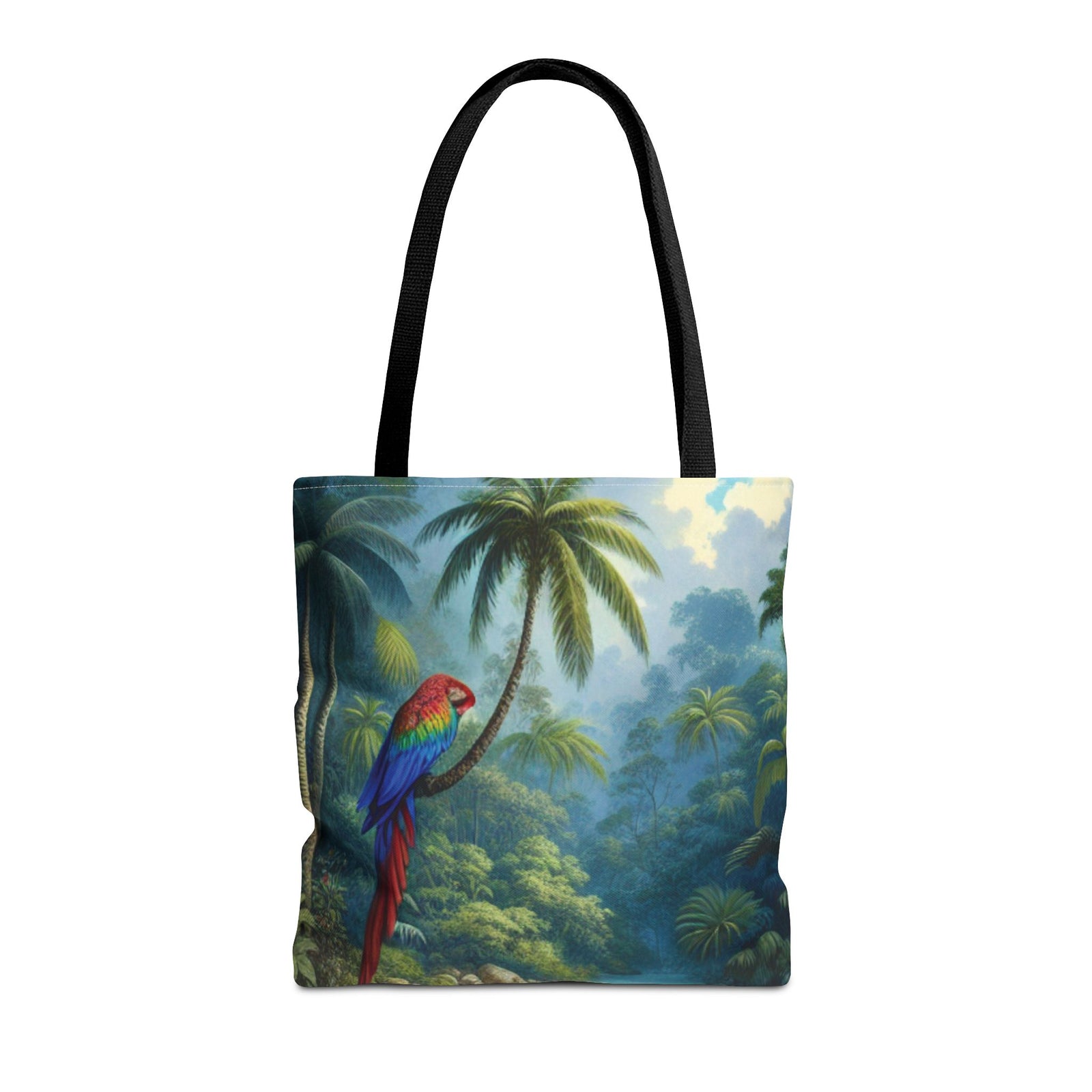 Sleeping Beauty Parrot Tote Bag - 3 Sizes