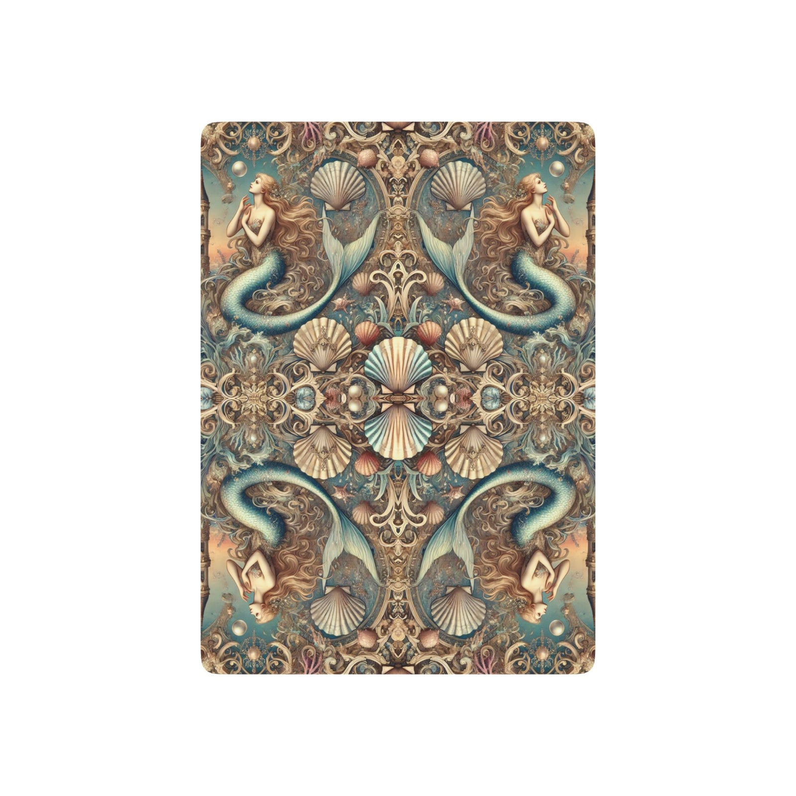 Poker Playing Cards - Kaleido Mermaid