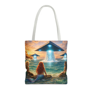 UFOs & Mermaids Tote Bag - 3 Sizes