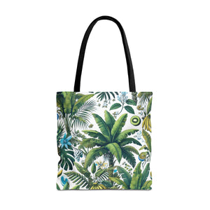 More Tropical Fruit/White Tote Bag - 3 Sizes