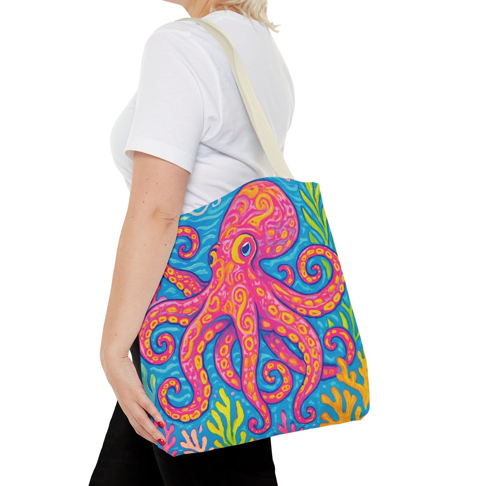 Octopus Kraken Joe Tote Bag - 3 Sizes