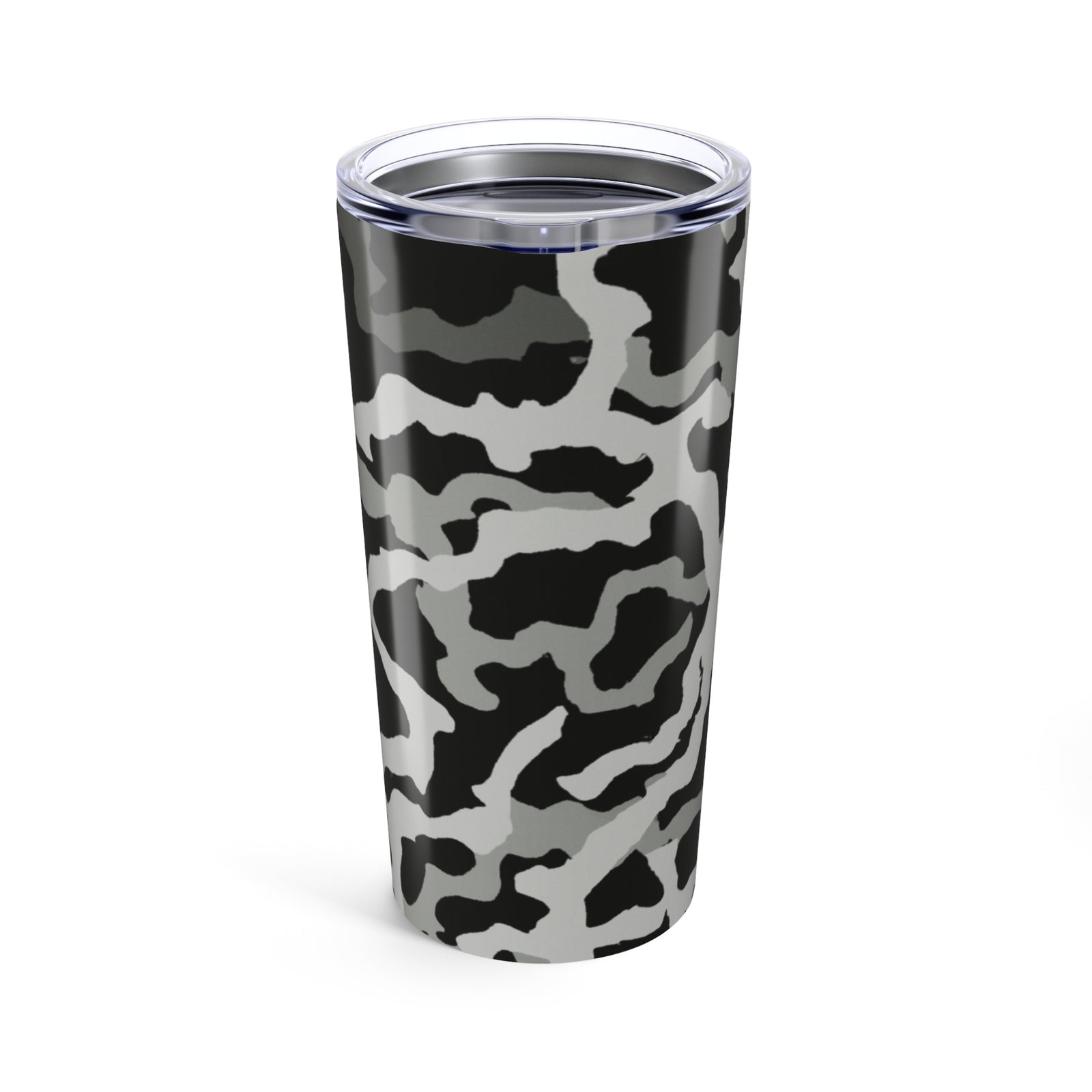 20oz Tropical Glossy Tumbler / Coral Threads Noir