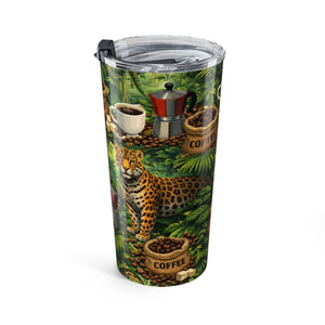 20oz Tumbler ~ UFO & Jungle Jaguars Insulated Travel Cup