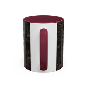 Colorful Mugs (11oz, 15oz), Hibiscus Kaleidoscope #1