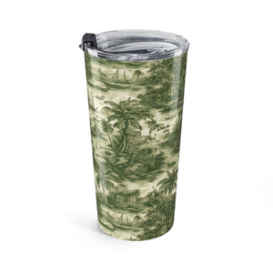 20oz Tumbler ~ Green Travel Toile Insulated Travel Cup
