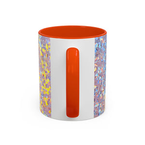 Colorful Mugs (11oz, 15oz), Disco Conch Macro