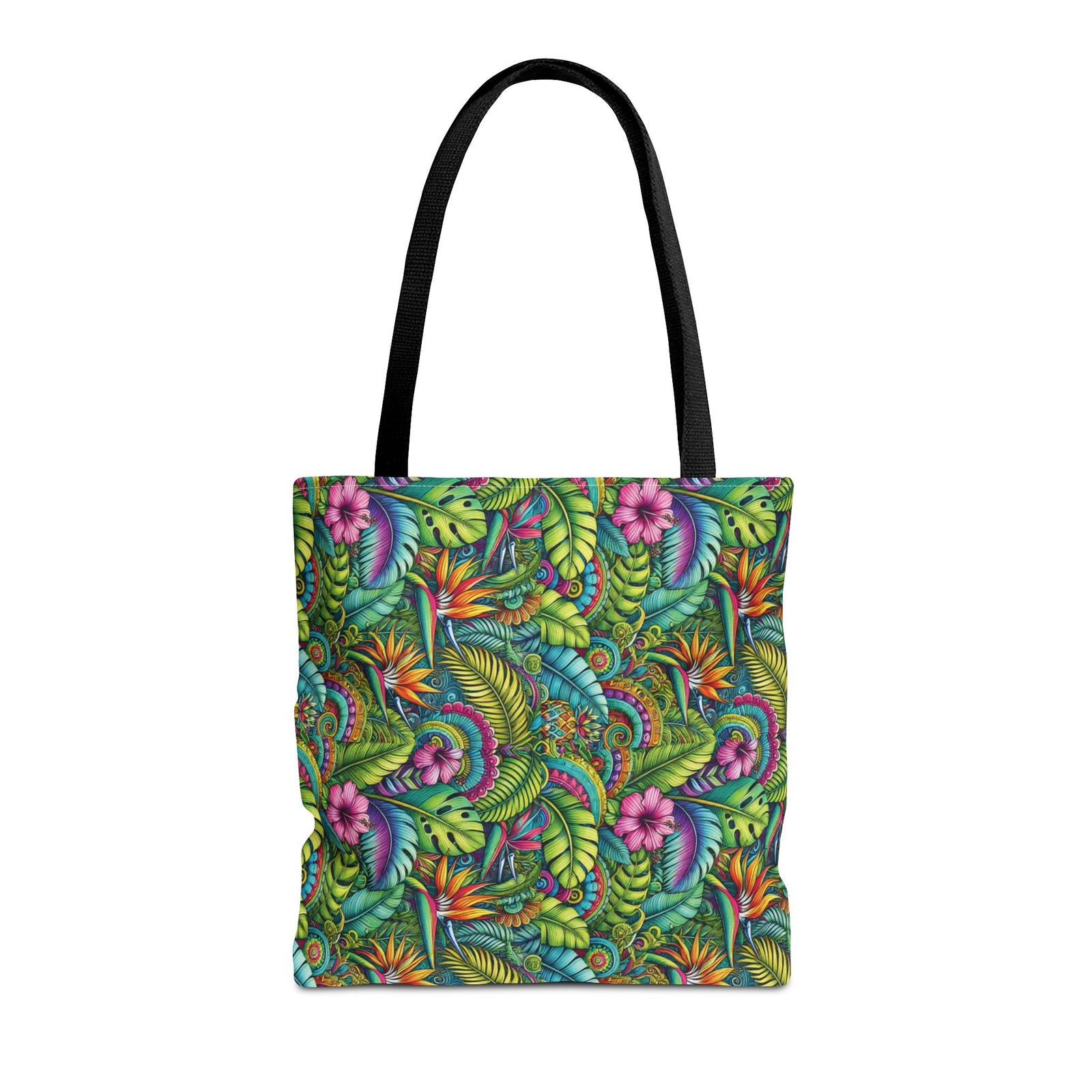 Rainforest Blooms Tote Bag - 3 Sizes