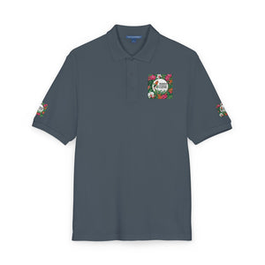 ‘Good Vibes’ Embroidered Polo ~ Tropics Lifestyle Coffee Logo, Many Colors