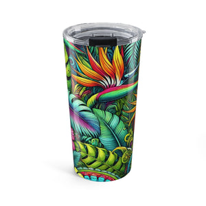 20oz Tumbler ~ Rainforest Pop Jungle Insulated Travel Cup