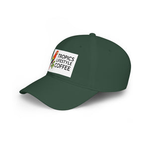 Tropics Lifestyle Coffee Cap — Parrot Logo Baseball Hat