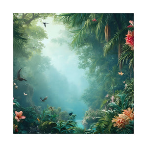 Tropical Rainforest Poster, Matte ~ Another Day in Paradise