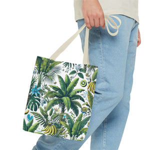 More Tropical Fruit/White Tote Bag - 3 Sizes