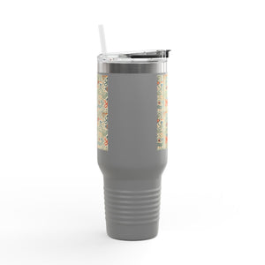 Insulated Travel Mug, 40oz / Mid-Century Octopus - Perfect for Outdoor Adventures