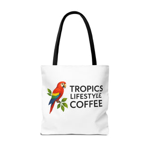 Tote Bag — Tropics Lifestyle Coffee Parrot Logo Tote
