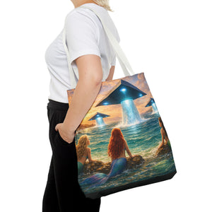 UFOs & Mermaids Tote Bag - 3 Sizes