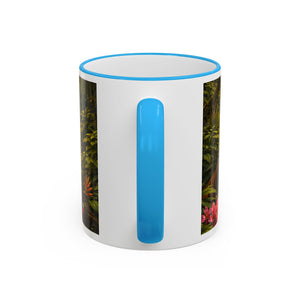 Accent Rim & Handle Mug — UFO & Tiger