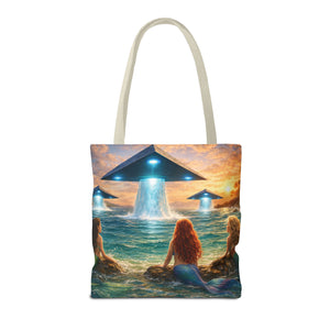 UFOs & Mermaids Tote Bag - 3 Sizes