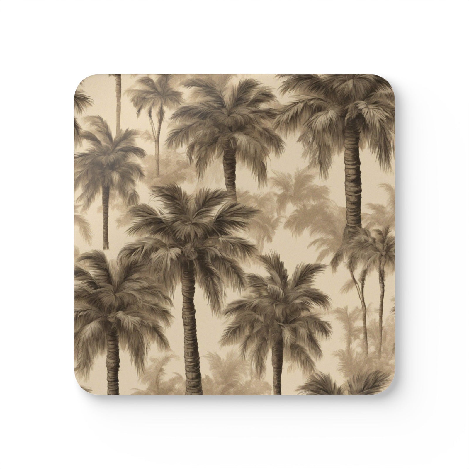 Coaster Set/4 - Lisa's Fluffy Palms