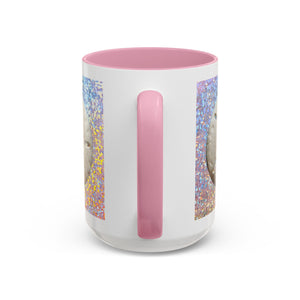 Colorful Mugs (11oz, 15oz), Disco Sand Dollar