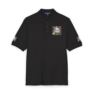 ‘Good Vibes’ Embroidered Polo ~ Tropics Lifestyle Coffee Logo, Many Colors
