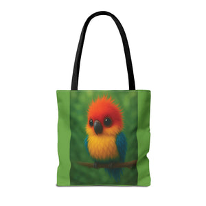 Baby Parrot Tote Bag - 3 Sizes