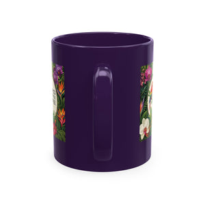 Tropical Coffee Mug, 11 oz — Ceramic Tropics Lifestyle Coffee Colorful Logo