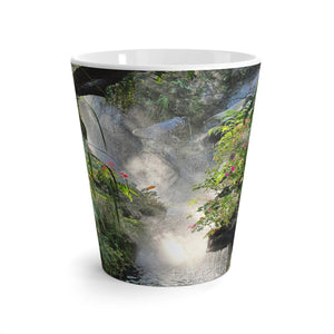 Misty Rainforest River Latte Mug - Perfect for Plant Lovers & Coffee Enthusiasts