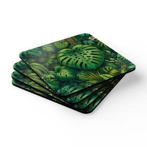 Coaster Sett/4 -  Rainforest Greenery