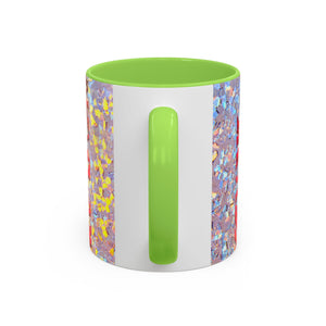 Colorful Mugs (11oz, 15oz), Disco Coral Reef Macro