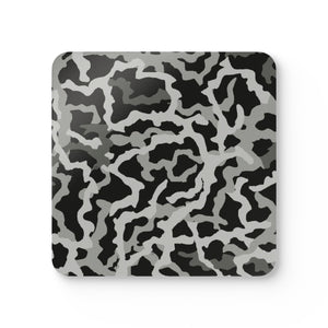 Coaster Set/4 - Coral Threads, Noir