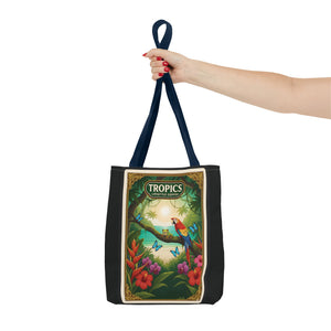 Tote Bag — Parrot Friends at Seashore, TLC Logo