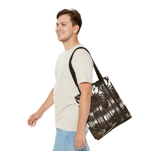 Woodcut Palms Tote Bag - 3 Sizes