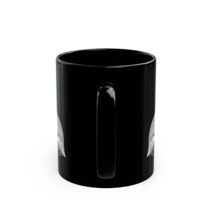 Black Coffee Mug - Real Pearl Nautilus Shells