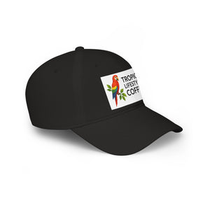Tropics Lifestyle Coffee Cap — Parrot Logo Baseball Hat