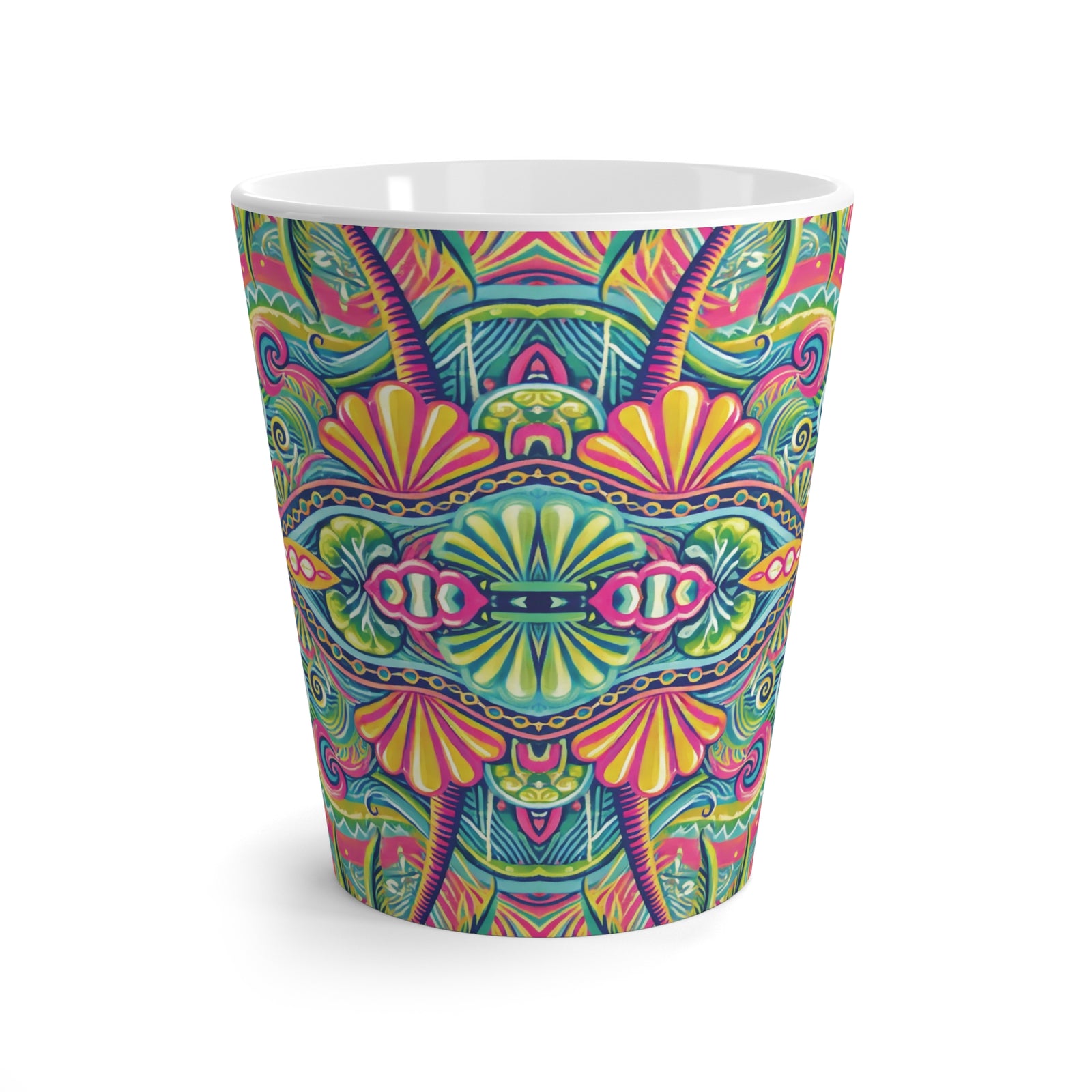 Latte White Mug - Kaleido Bay