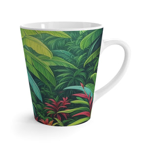 Latte White Mug - Rainforest Sleeping Spot