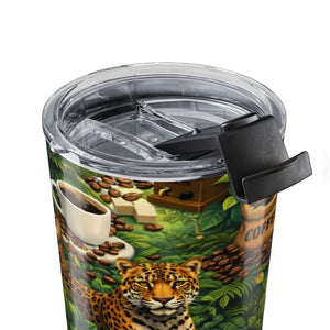 20oz Tumbler ~ UFO & Jungle Jaguars Insulated Travel Cup