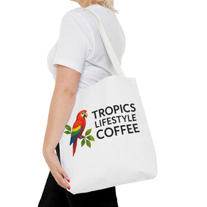 Tote Bag — Tropics Lifestyle Coffee Parrot Logo Tote