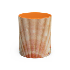 Colorful Mugs (11oz, 15oz), Disco Scallop Macro