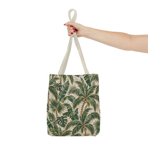Tropical Palms MosaicTote Bag – Vintage Beach Market Bag