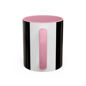 Colorful Mugs (11oz, 15oz), Three Mermaid Sisters, Black