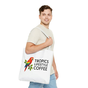 Tote Bag — Tropics Lifestyle Coffee Parrot Logo Tote