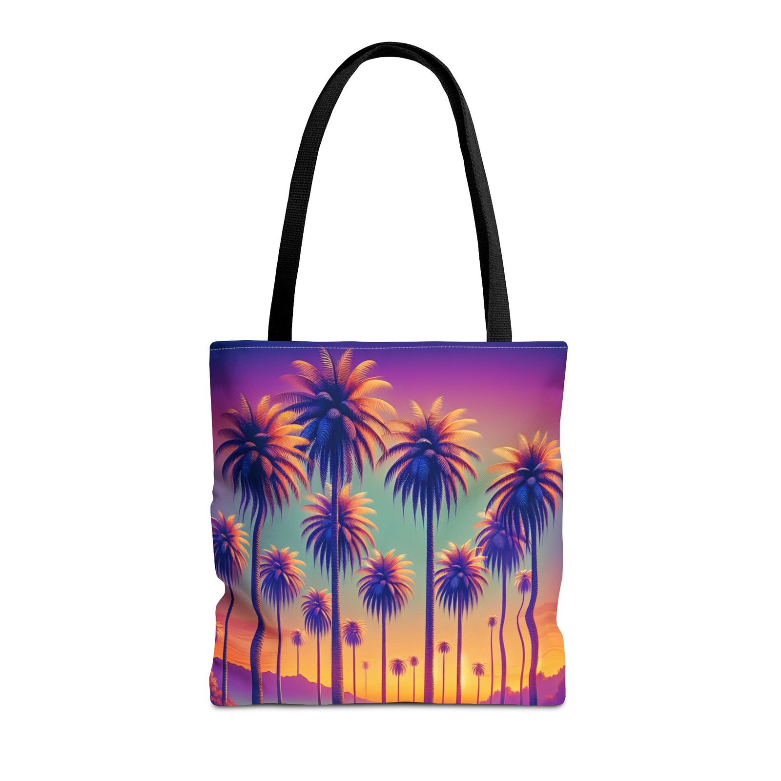 Sunset Palms Tote Bag - 3 Sizes