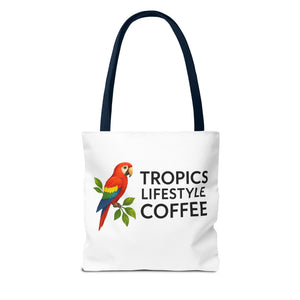 Tote Bag — Tropics Lifestyle Coffee Parrot Logo Tote