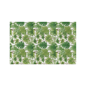 Tropical Microfiber Coffee/Tea Towel ~ Jungle Palm Leaves