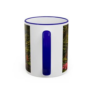 Accent Rim & Handle Mug — UFO & Tiger