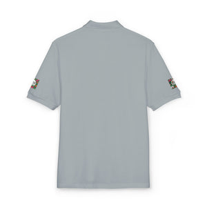 ‘Good Vibes’ Embroidered Polo ~ Tropics Lifestyle Coffee Logo, Many Colors